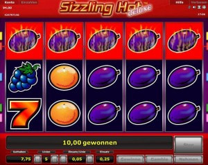 sizzling hot spiele