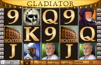 Gladiator Playtech Spielautomat
