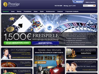 Prestige Casino Webseite